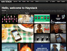 Tablet Screenshot of haystackonline.com